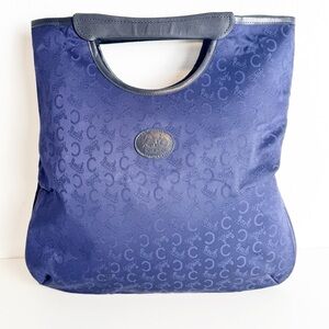 Céline Noevir C Macadam Canvas tote bag